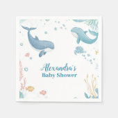 Modern Onder het Zee Genderneutraal Servet (Voorkant)