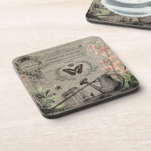 modern  onderzetter van de franse vlindertuin (Linkerzijde)