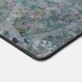 Modern one of a kind Abstract met Sangria kleuren Bureaumat (Hoek)