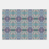 Modern one of a kind Abstract met Sangria kleuren Inpakpapier Vel (Voorkant)