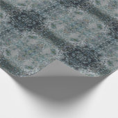 Modern one of a kind Abstracte kunst in een mistig Cadeaupapier (Hoek)