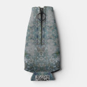 Modern one of a kind Abstracte kunst in een mistig Flesjeskoeler (Achterkant)