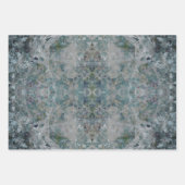 Modern one of a kind Abstracte kunst in een mistig Inpakpapier Vel (Voorkant)