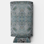 Modern one of a kind Abstracte kunst in een mistig Seltzer Blikjeskoeler (Voorkant)