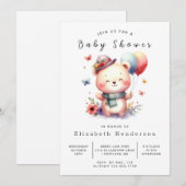 Modern Online Beer Baby shower Kaart (Voorkant / Achterkant)