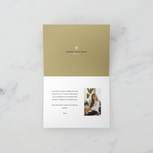 Modern onroerend goed - Hartelijk dank Bedankkaart