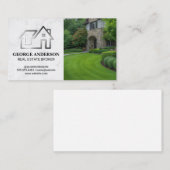 Modern onroerend goed Logo | Eigenschappen Visitekaartje (Voorkant / Achterkant)