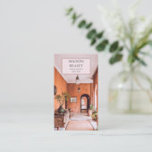 Modern onroerend goed visitekaartje (Staand voorkant)