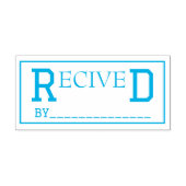 Modern Ontvangen Zelfinktende Stempel (Design)