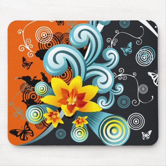 Modern ontwerp 8 muismat (Voorkant)