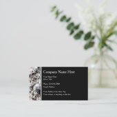 Modern ontwerp bouwthema visitekaartje (Staand voorkant)