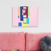 Modern ontwerp canvas afdruk (Insitu (Woonkamer))