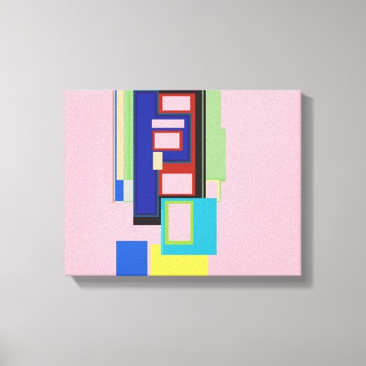 Modern ontwerp canvas afdruk (Voorkant)