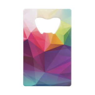 Modern ontwerp creditkaart flessenopener