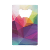 Modern ontwerp creditkaart flessenopener (Achterkant)