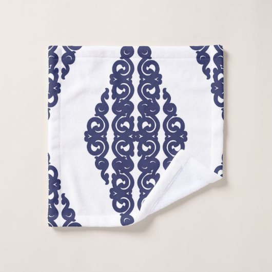 Modern ontwerp, elegant, sierpatroon bad handdoek (Wasdoekje)