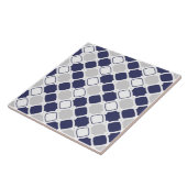 Modern ontwerp, geometrisch patroon, vierkanten tegeltje (Zijkant)