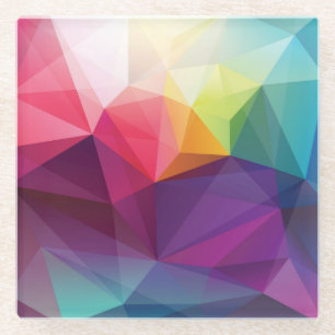 Modern ontwerp glazen onderzetter