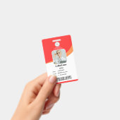 Modern ontwerp met EMT Barcode Integratie Badge (Handheld)