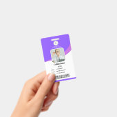 Modern ontwerp met EMT Barcode Integratie Badge (Handheld)