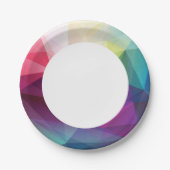 Modern ontwerp papieren bordje (Voorkant)