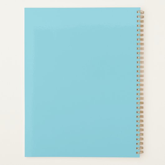 Modern ontwerp planner (Achterkant)