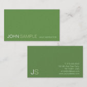 Modern Ontwerp Professioneel Elegant Golf Instruct Visitekaartje (Voorkant / Achterkant)