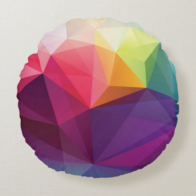 Modern ontwerp rond kussen (Voorkant)