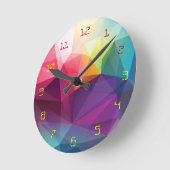 Modern ontwerp ronde klok (Hoek)