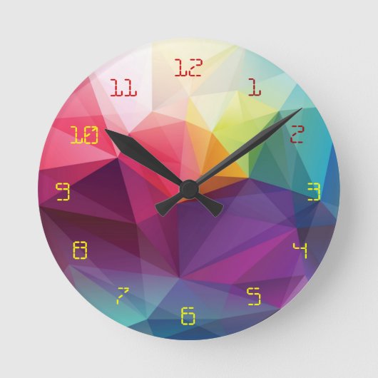 Modern ontwerp ronde klok (Voorkant)