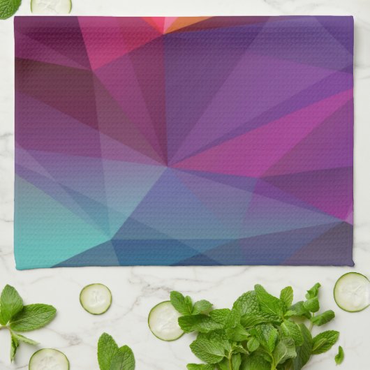 Modern ontwerp theedoek (Gevouwen)