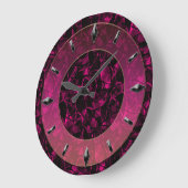 Modern ontwerp van de muurklok. grote klok (Hoek)