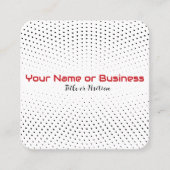 Modern ontwerp vierkante visitekaartje (Voorkant)