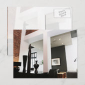 modern ontwerp voor binneninrichting briefkaart (Voorkant / Achterkant)