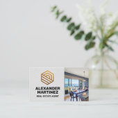 Modern ontwerp voor de afstandsbediening | Uitzich Visitekaartje (Staand voorkant)