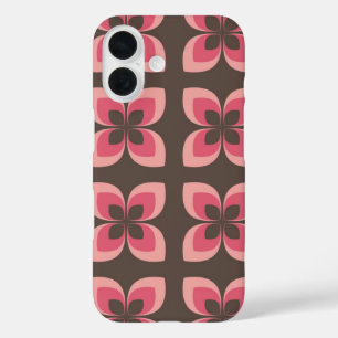 Modern ontwerp voor Floral iPhone 16 Hoesje