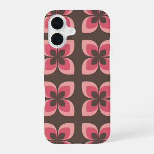 Modern ontwerp voor Floral iPhone 16 Hoesje