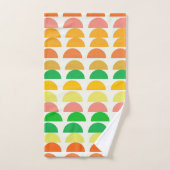 Modern ontwerp voor moderne, Bright Citrus Geometr Bad Handdoek (Handdoek)