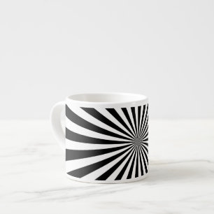 Modern ontwerp voor optisch draaiend draaiend wiel espresso kop