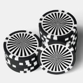 Modern ontwerp voor optisch draaiend draaiend wiel poker chips (Opstapeling)