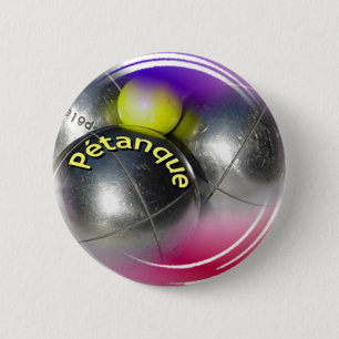 Modern ontwerp voor Petanque Ronde Button 5,7 Cm