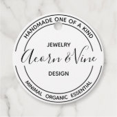 Modern ontwerp voor professionele merken | wit bedankjes labels (Voorkant)