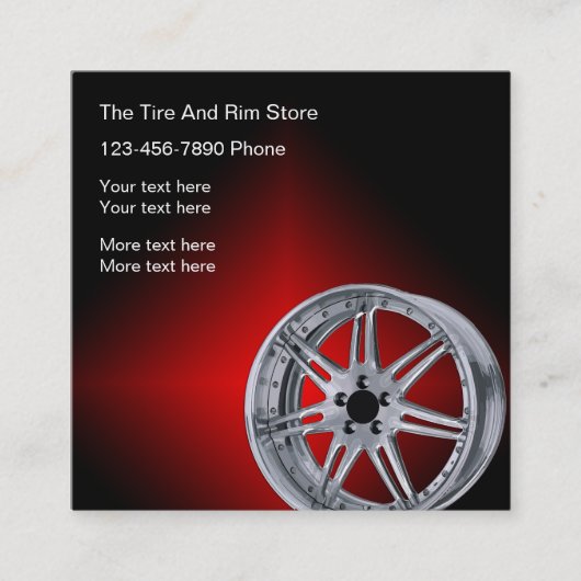 Modern ontwerp voor Visitekaartjes voor motorvoert (Voorkant)