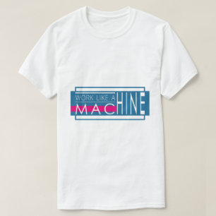 Modern ontwerp voor witte tekst Typografie T-shirt