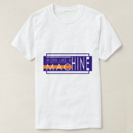 Modern ontwerp voor witte tekst Typografie T-shirt