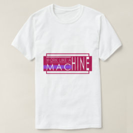 Modern ontwerp voor witte tekst Typografie T-shirt