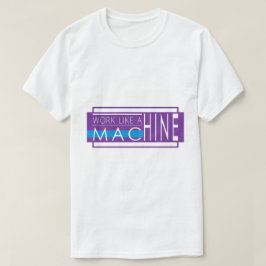 Modern ontwerp voor witte tekst Typografie T-shirt