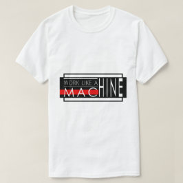 Modern ontwerp voor witte tekst Typografie T-shirt