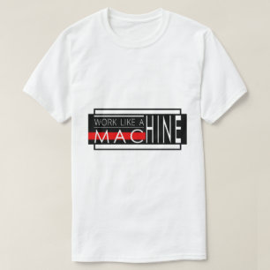 Modern ontwerp voor witte tekst Typografie T-shirt