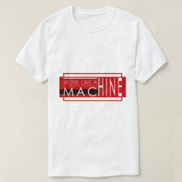Modern ontwerp voor witte tekst Typografie T-shirt